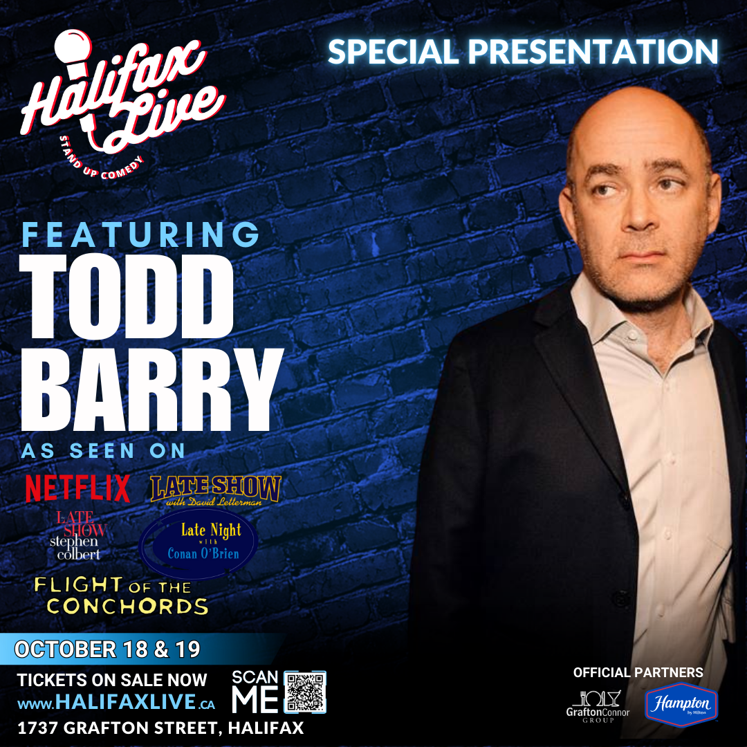 Todd Barry Live at Halifax Live Comedy Club